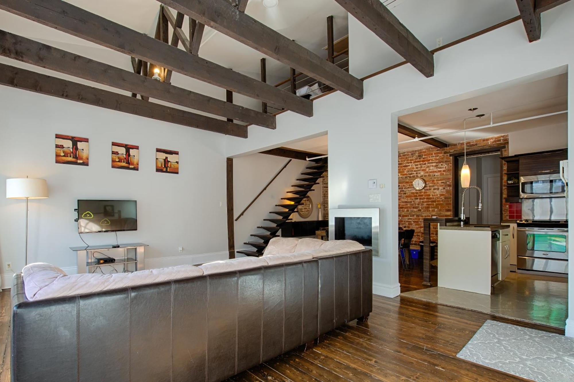 Les Lofts St-Jo - Par Les Lofts Vieux-Quebec Leilighet Rom bilde